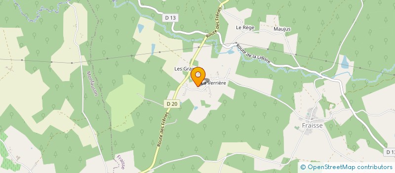 localisation de l'entreprise MONSIEUR GREGORY DACQUIN  FRAISSE