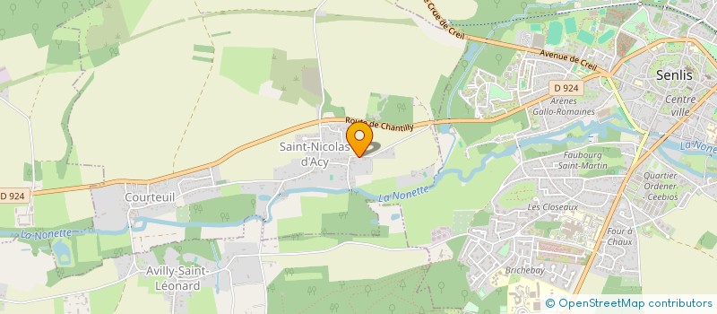 localisation de l'entreprise MONSIEUR GREGORY DALIZON  COURTEUIL