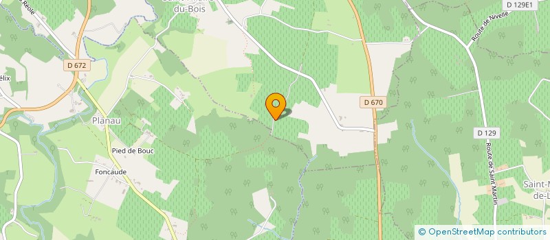localisation de l'entreprise MONSIEUR GREGORY DALLA-LONGA à SAINT-HILAIRE-DU-BOIS