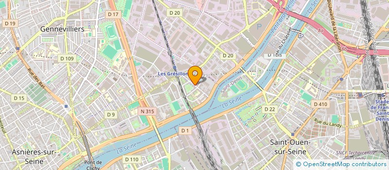 localisation de l'entreprise MONSIEUR GREGORY DALMAR  PARIS