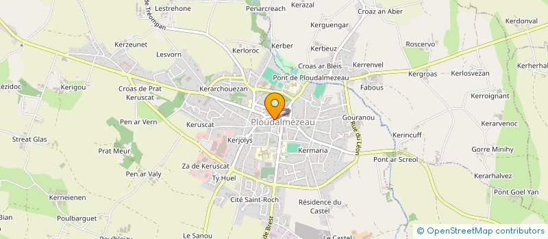 localisation de l'entreprise MONSIEUR GREGORY DATTRINO  PLOUDALMEZEAU