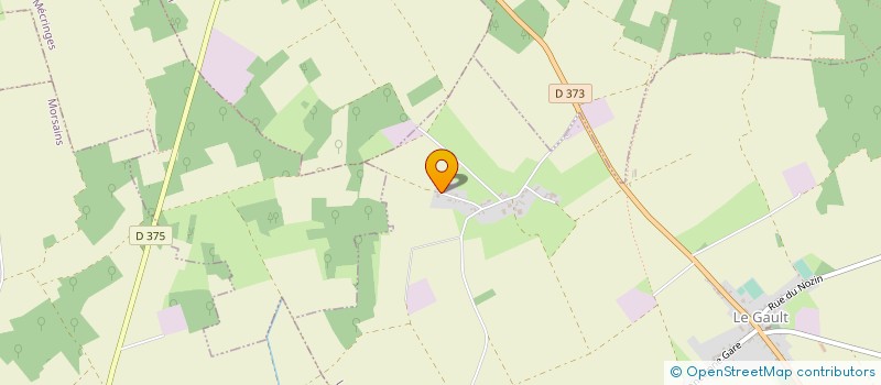 localisation de l'entreprise MONSIEUR GREGORY DAVENNE  SAINT-JUST-SAUVAGE