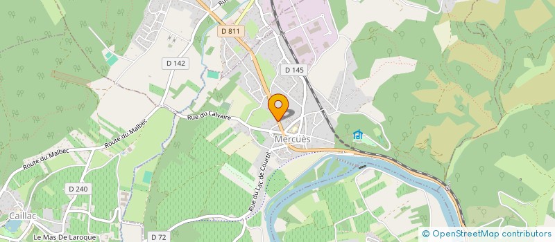 localisation de l'entreprise MONSIEUR GREGORY DE CASTRO  MERCUES