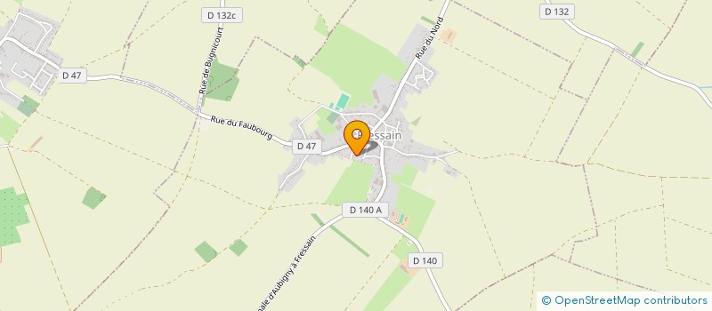 localisation de l'entreprise MONSIEUR GREGORY DELABY  FRESSAIN