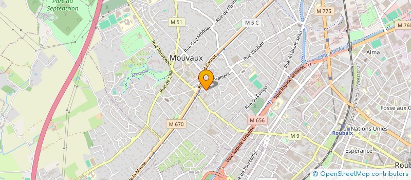 localisation de l'entreprise MONSIEUR GREGORY DELATTE  MOUVAUX