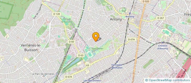 localisation de l'entreprise MONSIEUR GREGORY DELBOST à ANTONY