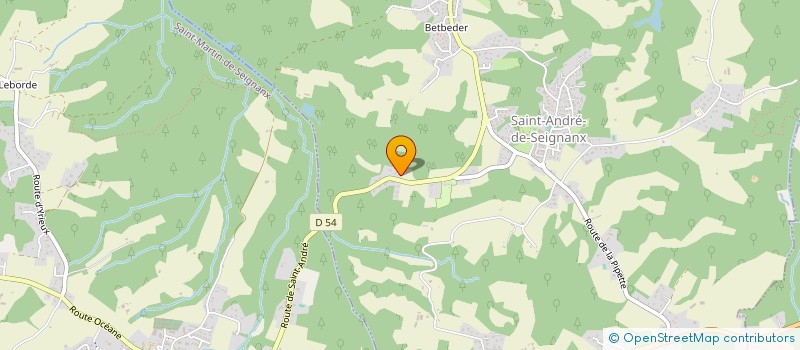 localisation de l'entreprise MONSIEUR GREGORY DELECOURT  SAINT-ANDRE-DE-SEIGNANX