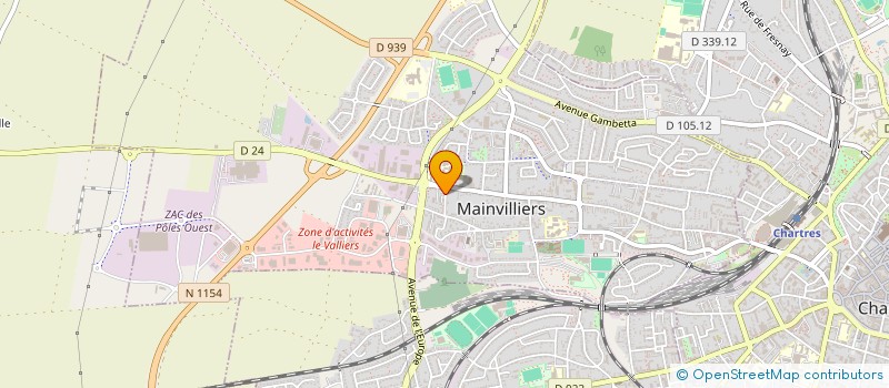 localisation de l'entreprise MONSIEUR GREGORY DELOURME à MAINVILLIERS