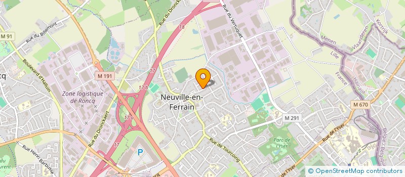 localisation de l'entreprise MONSIEUR GREGORY DELPORTE  NEUVILLE-EN-FERRAIN