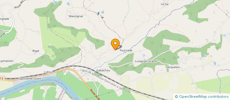 localisation de l'entreprise MONSIEUR GREGORY DEMAIL  SAINT-HILAIRE-DE-LUSIGNAN