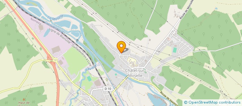 localisation de l'entreprise MONSIEUR GREGORY DEMOL  CHATEL-SUR-MOSELLE