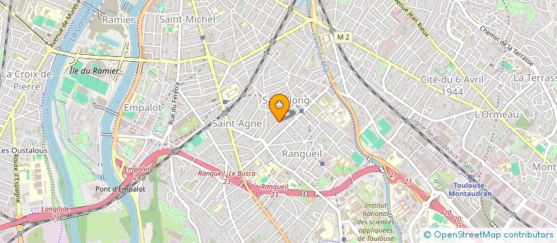 localisation de l'entreprise MONSIEUR GREGORY DENAMIEL à TOULOUSE