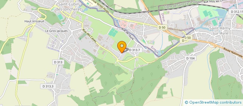 localisation de l'entreprise MONSIEUR GREGORY DENIS  SAINT-LUBIN-DES-JONCHERETS