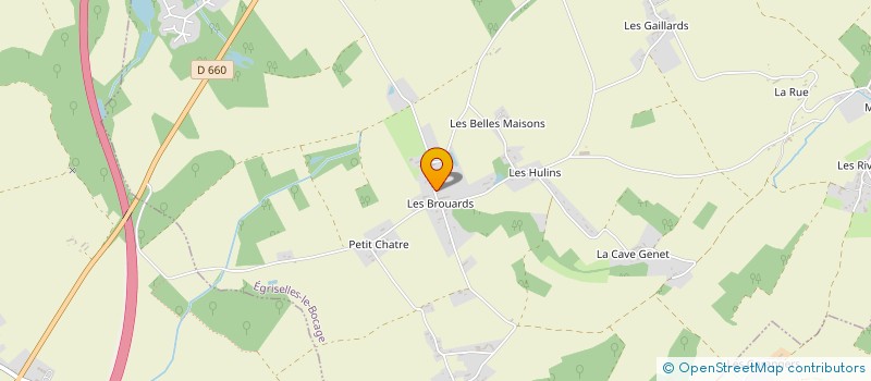 localisation de l'entreprise MONSIEUR GREGORY DEPLANQUE  EGRISELLES-LE-BOCAGE