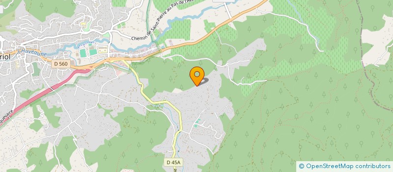 localisation de l'entreprise MONSIEUR GREGORY DEQUIN  AURIOL