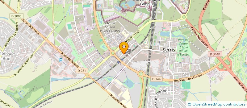 localisation de l'entreprise MONSIEUR GREGORY DEROCQ  CHESSY