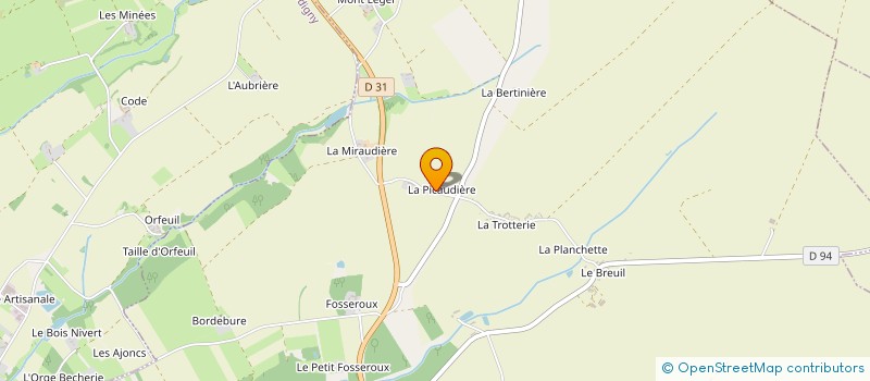 localisation de l'entreprise MONSIEUR GREGORY DERUYVER  SAINT-QUENTIN-SUR-INDROIS