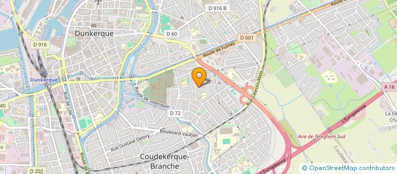 localisation de l'entreprise MONSIEUR GREGORY DESCHODT  COUDEKERQUE-BRANCHE