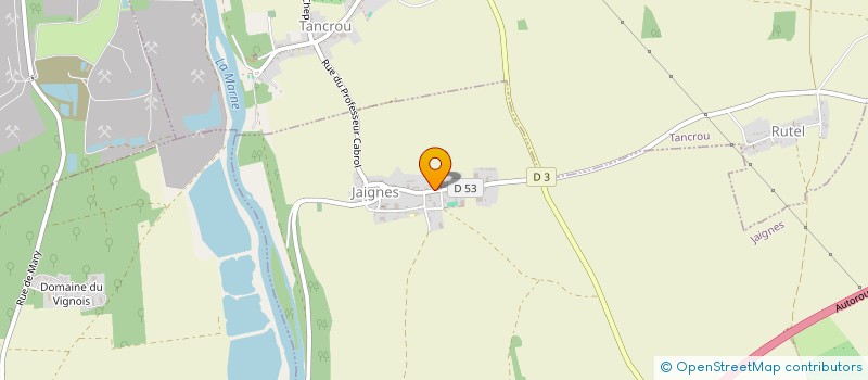 localisation de l'entreprise MONSIEUR GREGORY DESMAZIERS  JAIGNES