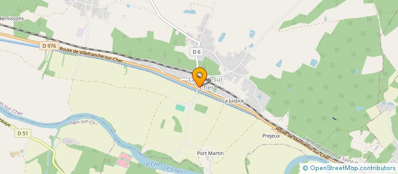 localisation de l'entreprise MONSIEUR GREGORY DESROCHES  LANGON-SUR-CHER