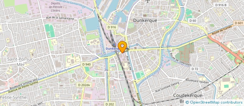 localisation de l'entreprise MONSIEUR GREGORY DESTIERDT à DUNKERQUE