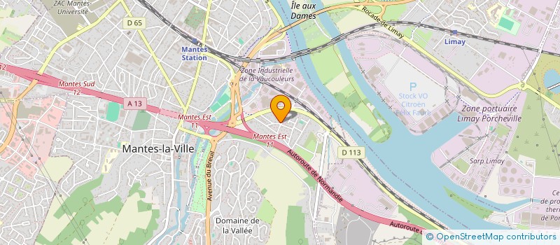 localisation de l'entreprise MONSIEUR GREGORY DEVIN  MANTES-LA-VILLE