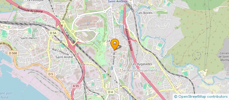 localisation de l'entreprise MONSIEUR GREGORY DHERMY à MARSEILLE