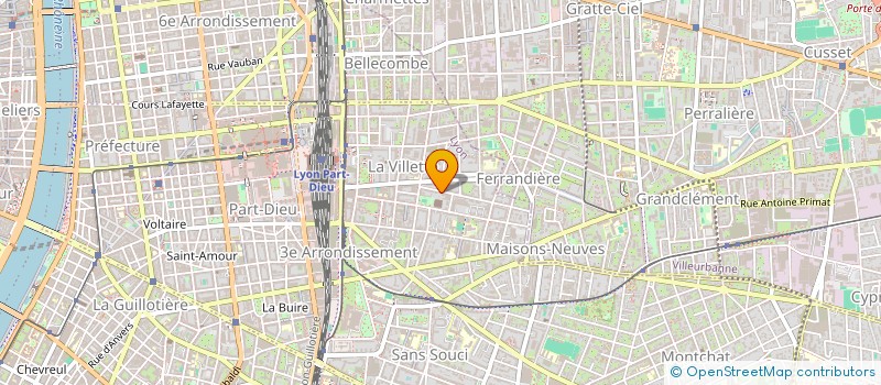 localisation de l'entreprise MONSIEUR GREGORY DHINAUT  LYON