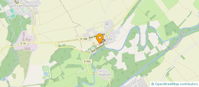 localisation de l'entreprise MONSIEUR GREGORY DIJOUX  PONTFAVERGER-MORONVILLIERS