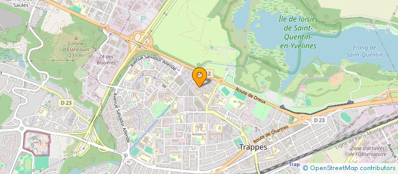 localisation de l'entreprise MONSIEUR GREGORY DOBRIC  TRAPPES