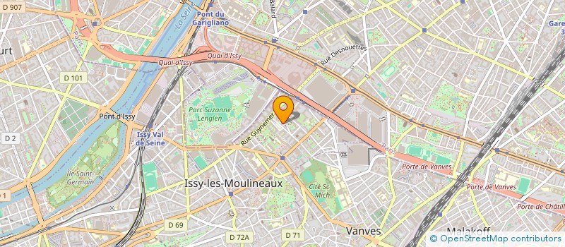 localisation de l'entreprise MONSIEUR GREGORY DOMOND à ISSY-LES-MOULINEAUX