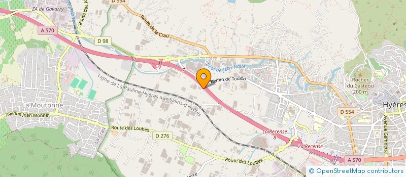 localisation de l'entreprise MONSIEUR GREGORY DON à HYERES