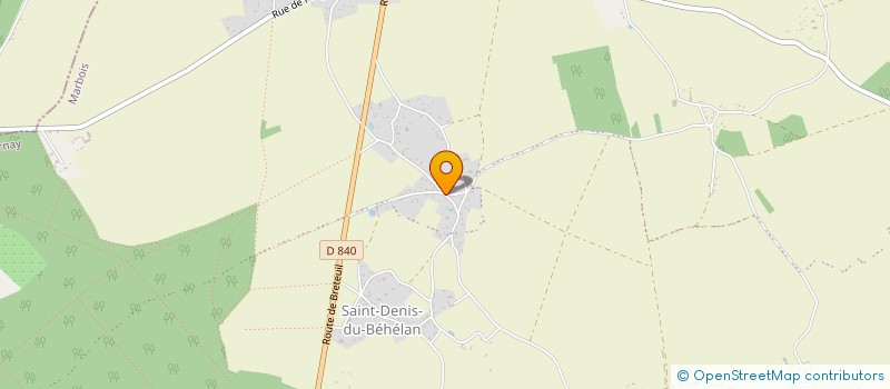 localisation de l'entreprise MONSIEUR GREGORY DOUARRE  MARBOIS