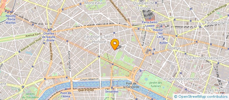 localisation de l'entreprise MONSIEUR GREGORY DOUVILLE DE FRANSSU  PARIS