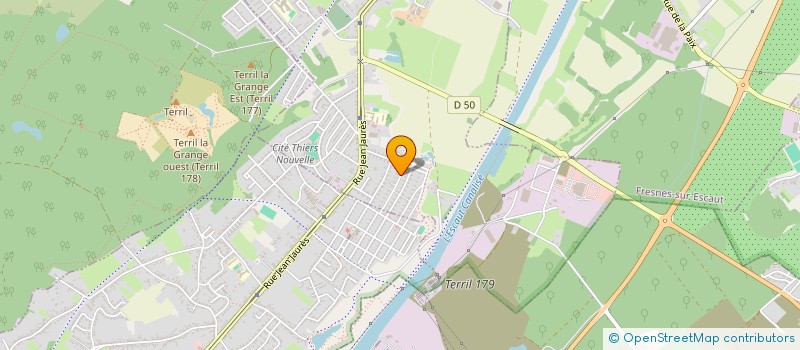 localisation de l'entreprise MONSIEUR GREGORY DRUMONT  ESCAUTPONT