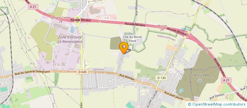 localisation de l'entreprise MONSIEUR GREGORY DUBOIS  LOURCHES