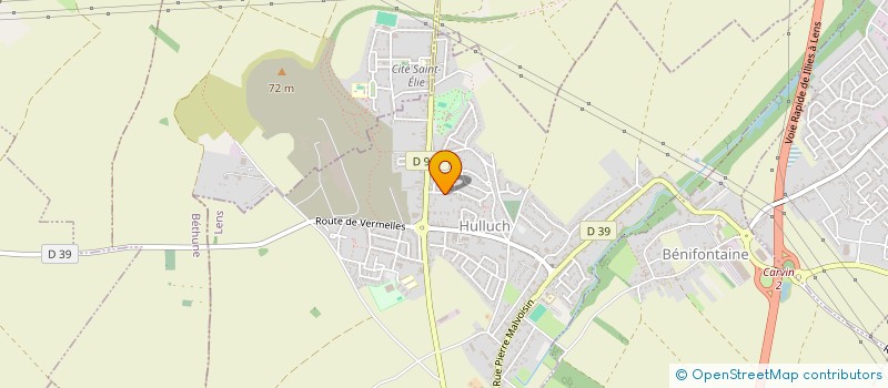 localisation de l'entreprise MONSIEUR GREGORY DUBOIS  DOUVRIN