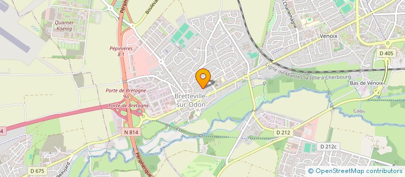 localisation de l'entreprise MONSIEUR GREGORY DUBOURG  BRETTEVILLE-SUR-ODON