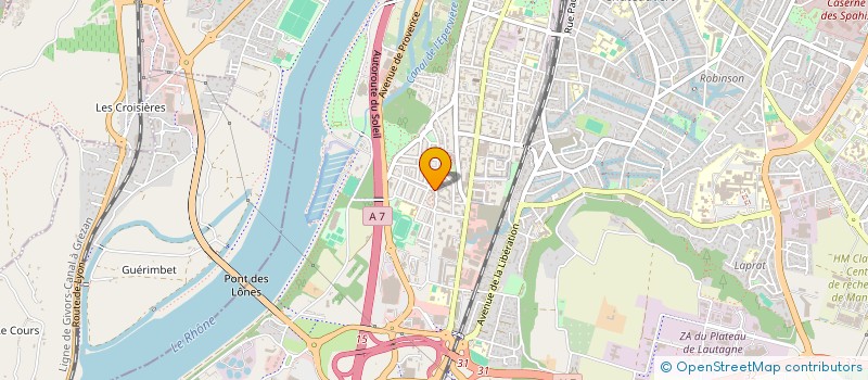 localisation de l'entreprise MONSIEUR GREGORY DUCLAUT  VALENCE