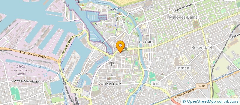 localisation de l'entreprise MONSIEUR GREGORY DUFOUR à DUNKERQUE