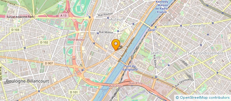 localisation de l'entreprise MONSIEUR GREGORY DUMONT à PARIS