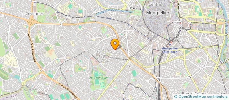 localisation de l'entreprise MONSIEUR GREGORY DUMONT à MONTPELLIER