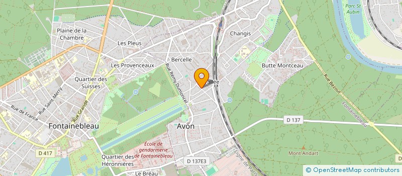 localisation de l'entreprise MONSIEUR GREGORY DUPONT  AVON