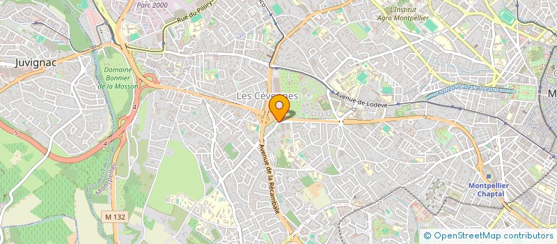 localisation de l'entreprise MONSIEUR GREGORY DURAND à MONTPELLIER