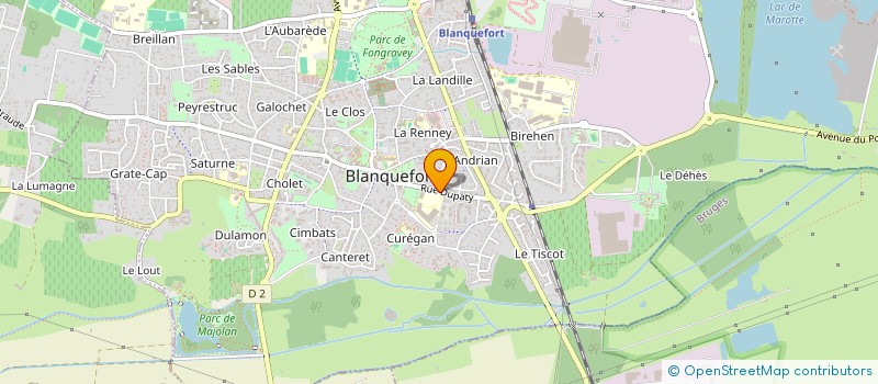 localisation de l'entreprise MONSIEUR GREGORY DUTERTRE  BLANQUEFORT