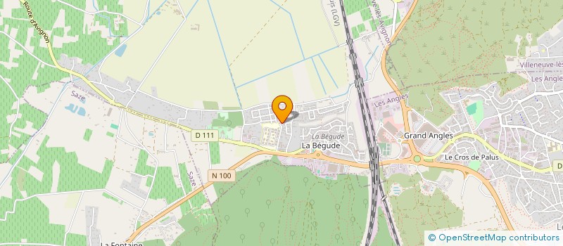 localisation de l'entreprise MONSIEUR GREGORY DUVIVIER  ROCHEFORT-DU-GARD