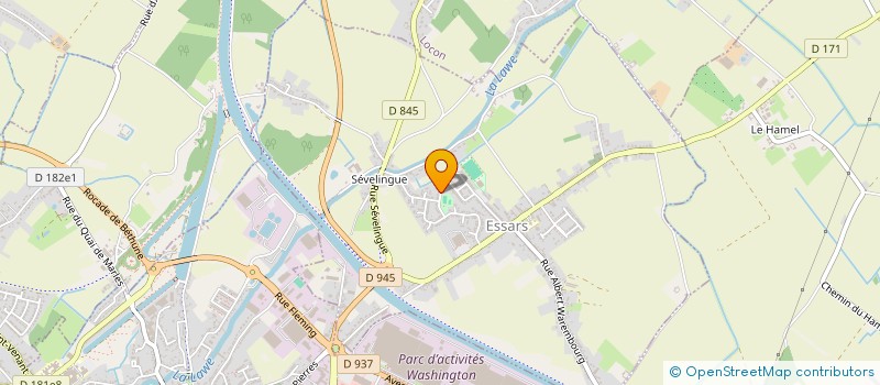 localisation de l'entreprise MONSIEUR GREGORY EDMOND  ESSARS