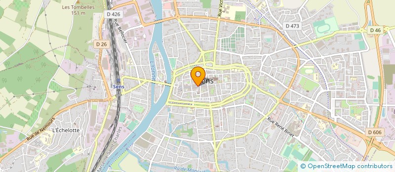 localisation de l'entreprise MONSIEUR GREGORY ENTRINGER  SENS