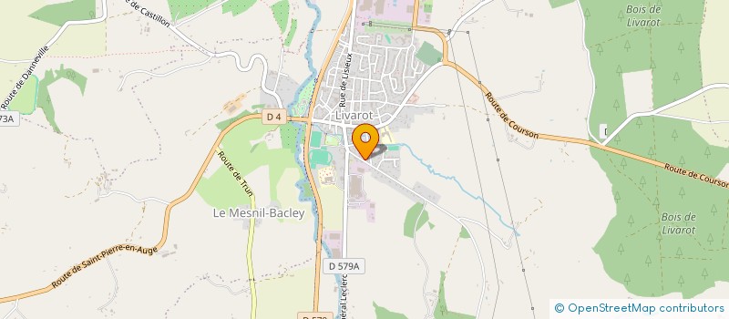 localisation de l'entreprise MONSIEUR GREGORY ERNULT à LIVAROT-PAYS-D'AUGE