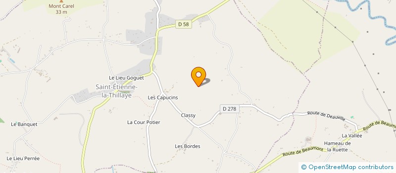 localisation de l'entreprise MONSIEUR GREGORY EUDINE à SAINT-ETIENNE-LA-THILLAYE
